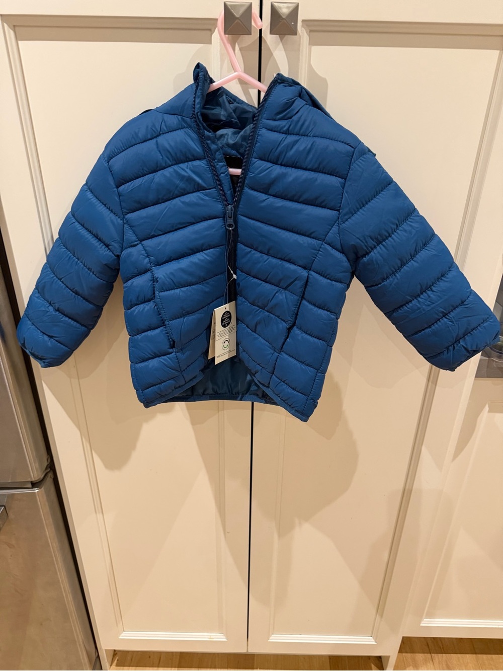 George 3t Kids Blue Puffer Jacket with Hood